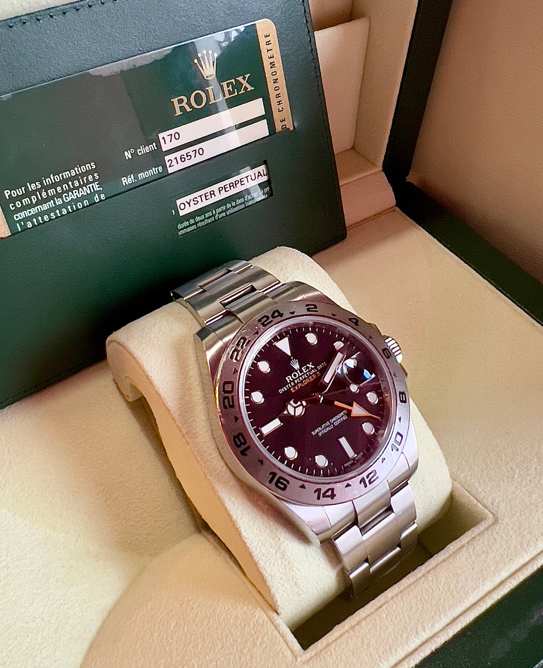 Rolex Explorer II 216570 | 2012 | ITA