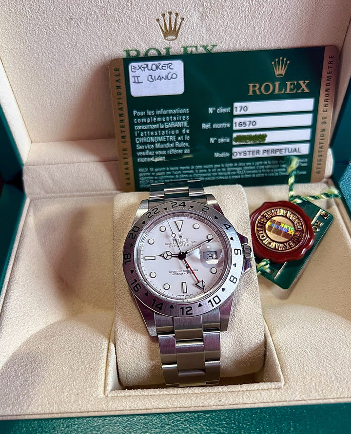 Rolex Explorer II 16570 Cal. 3186 | ITA 2011