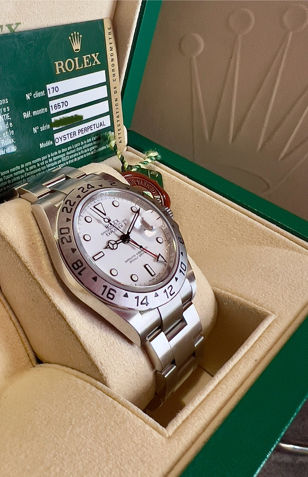 Rolex Explorer II 16570 Cal. 3186 | ITA 2011