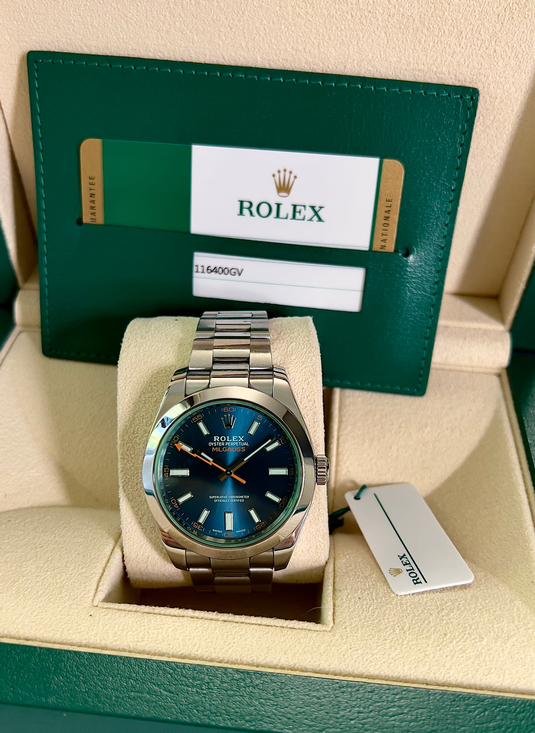 Rolex Milgauss 116400GV | 2020