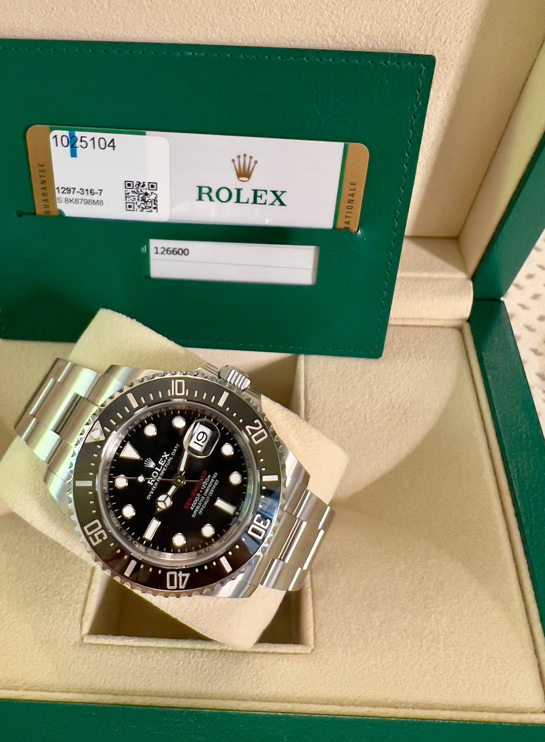 Rolex Sea-Dweller 126600 | 2019