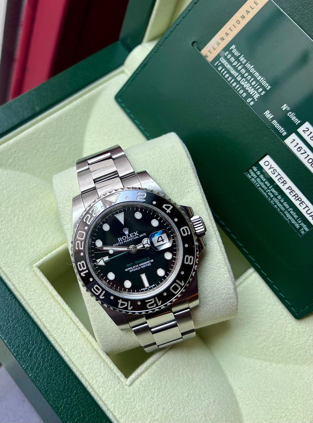 Rolex GMT-Master II 116710LN | 2010 | FULL SET