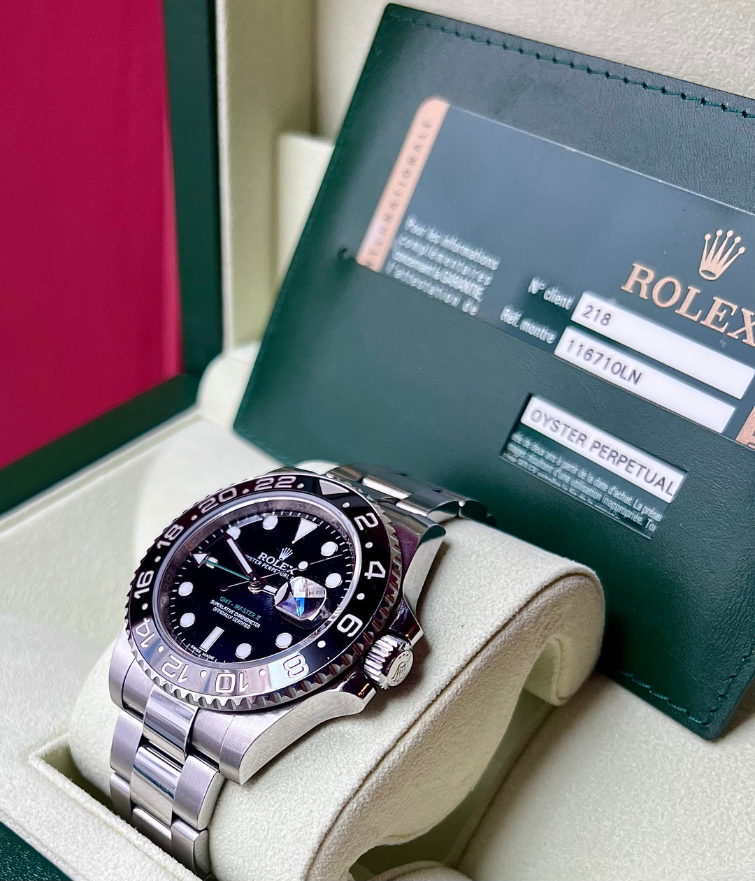 Rolex GMT-Master II 116710LN | 2010 | FULL SET