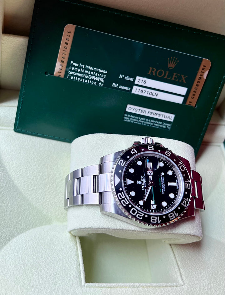 Rolex GMT-Master II 116710LN | 2010 | FULL SET