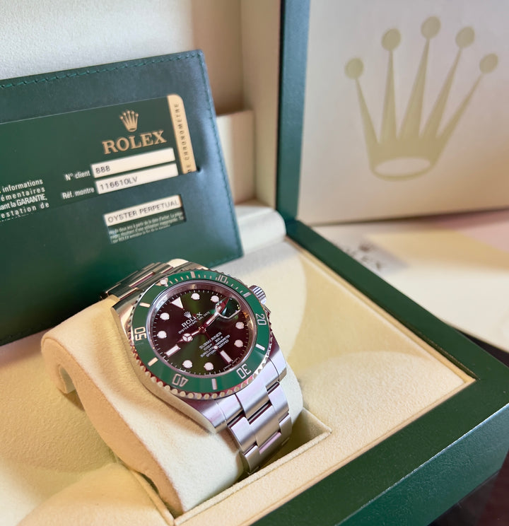 Rolex Submariner Date 116610LV | 2012 | HULK | LIKE NEW