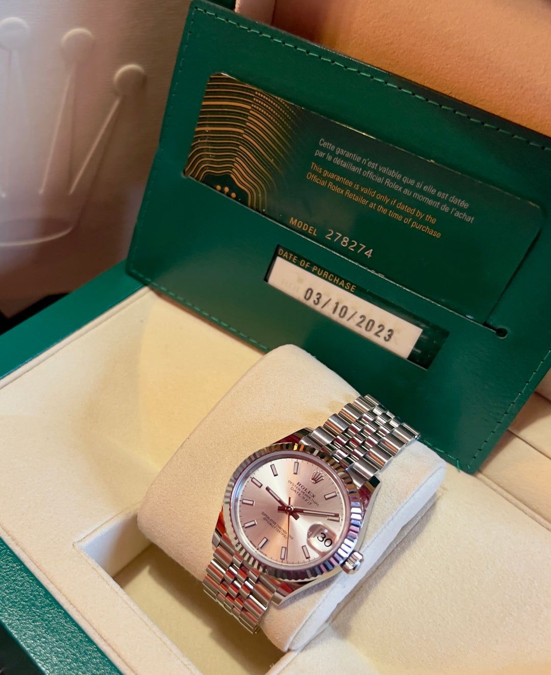 Rolex Datejust 31 278274 | 2023 | 31MM