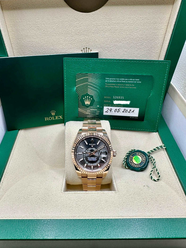 Rolex Sky-Dweller 326935 | 2021 | Rhodium LIKE NEW