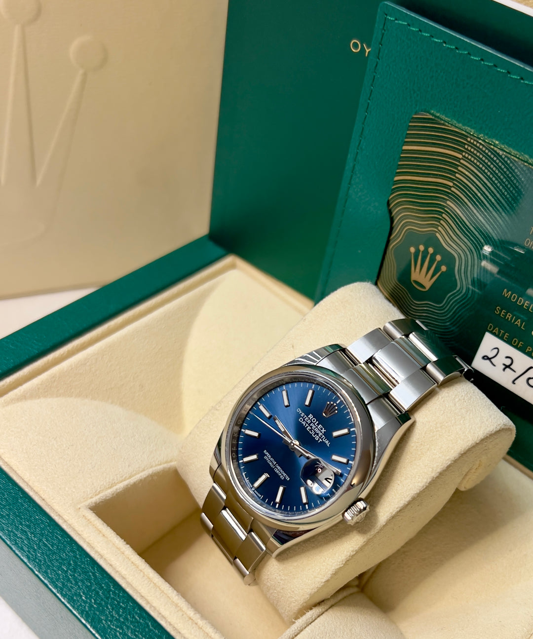 ROLEX DATEJUST 126200 | 2022 | FULL SET
