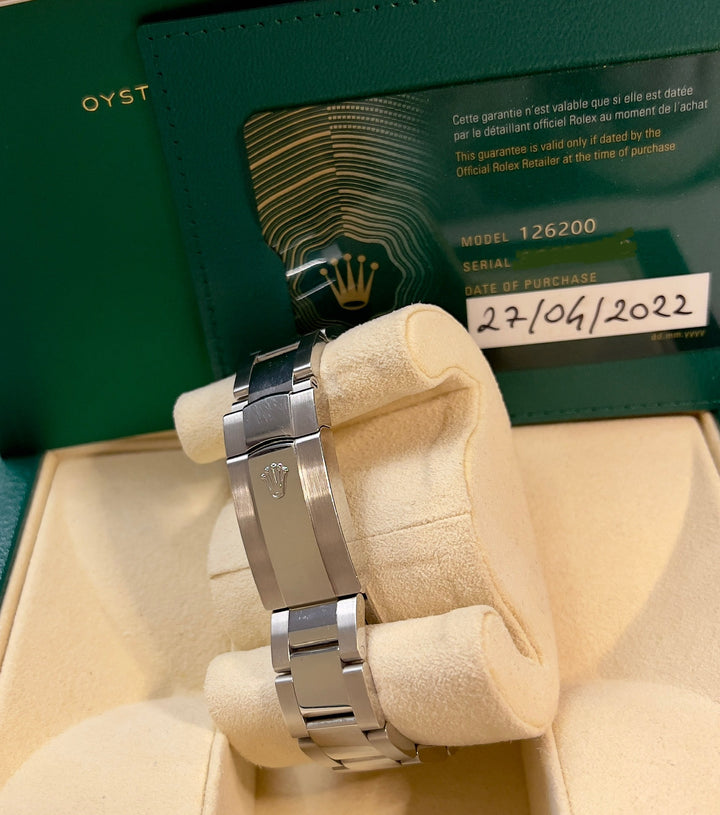 ROLEX DATEJUST 126200 | 2022 | FULL SET