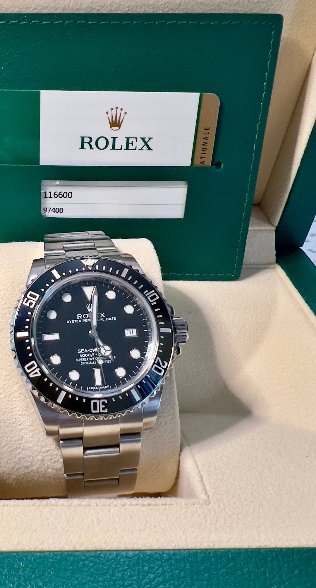 Rolex Sea-Dweller 4000 116600 | 2015 | ITA