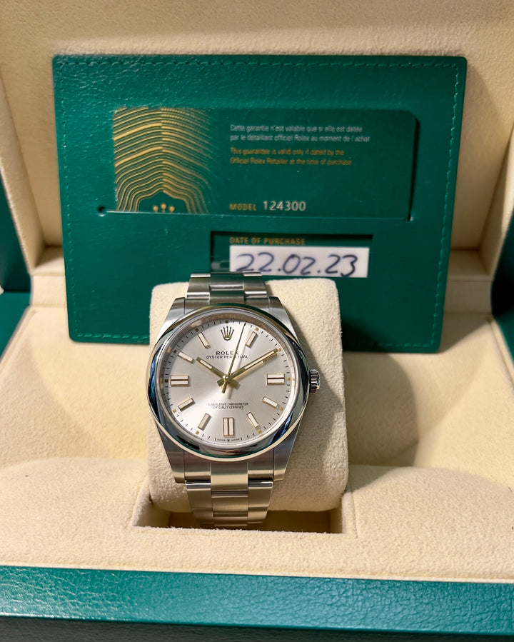 Rolex Oyster Perpetual 41 124300 | 2023 | LIKE NEW