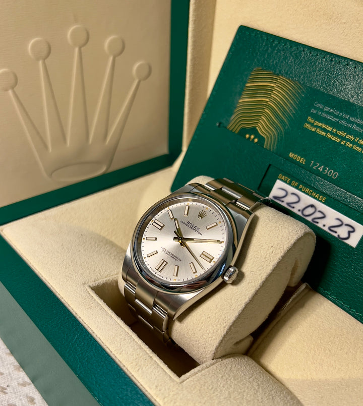 Rolex Oyster Perpetual 41 124300 | 2023 | LIKE NEW