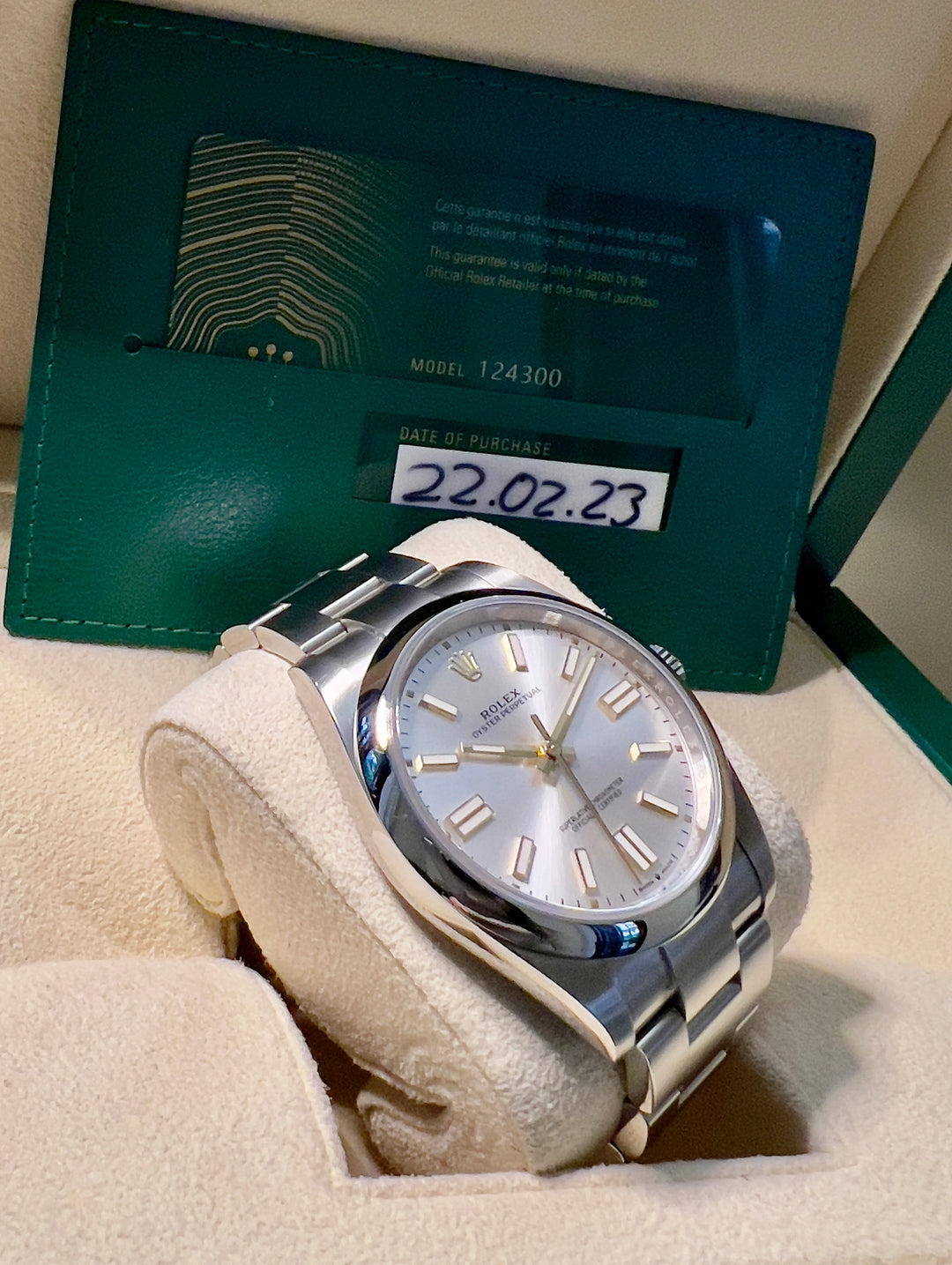 Rolex Oyster Perpetual 41 124300 | 2023 | LIKE NEW