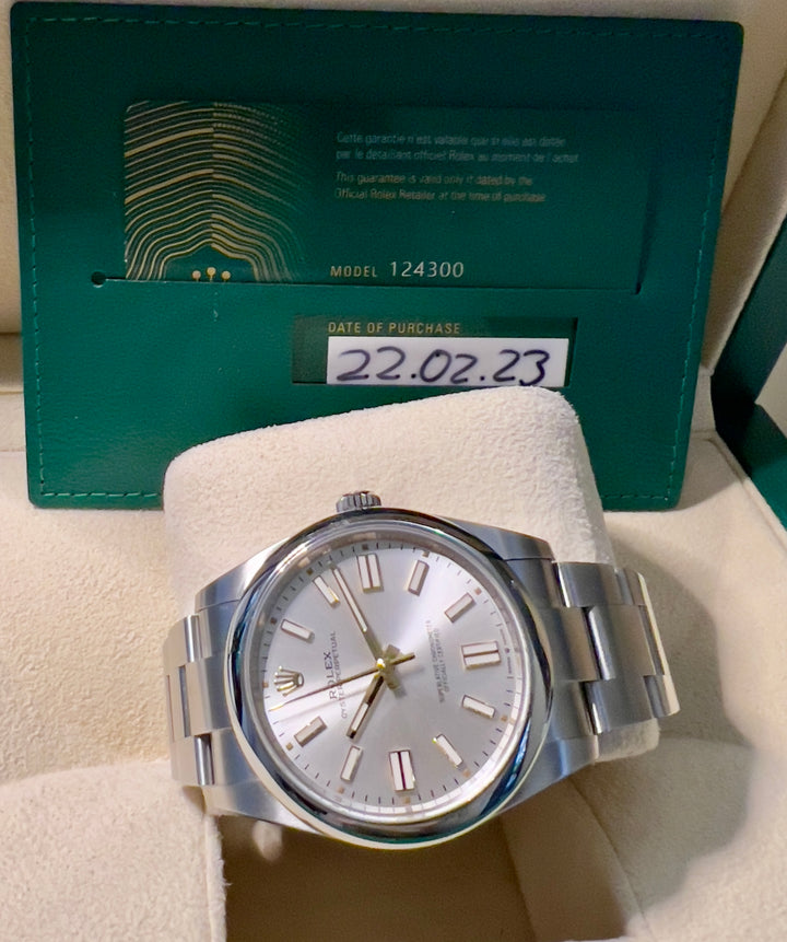 Rolex Oyster Perpetual 41 124300 | 2023 | LIKE NEW