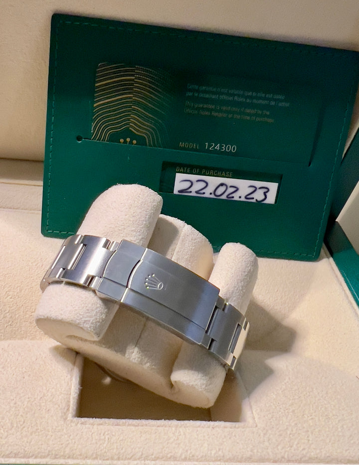 Rolex Oyster Perpetual 41 124300 | 2023 | LIKE NEW