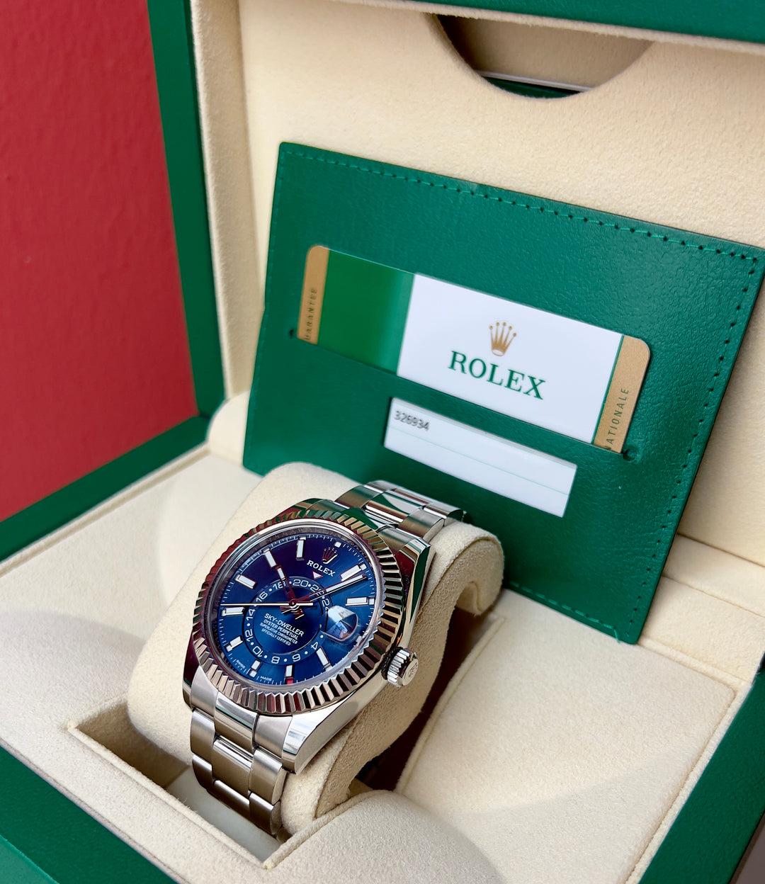 Rolex Sky-Dweller 326934 | 2018 | LIKE NEW | FULL SET