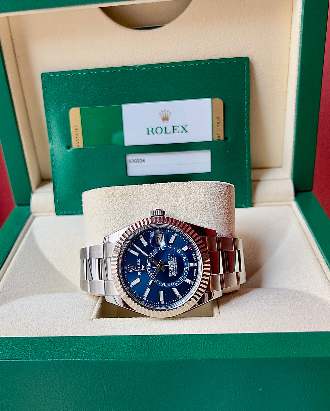 Rolex Sky-Dweller 326934 | 2018 | LIKE NEW | FULL SET