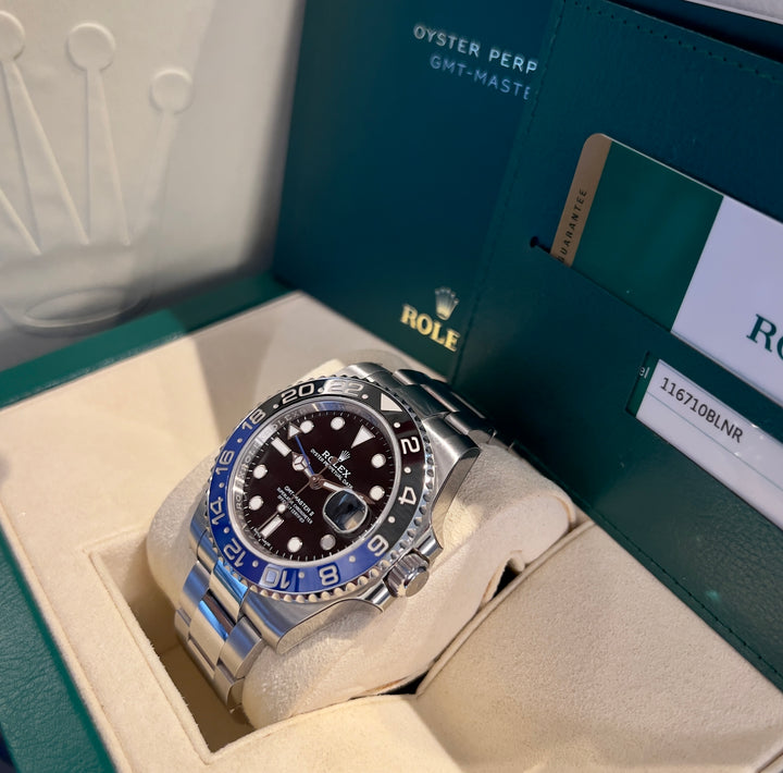 Rolex GMT-Master II "Batman" 116710BLNR | 99% NEW | PARTIAL STICKERS