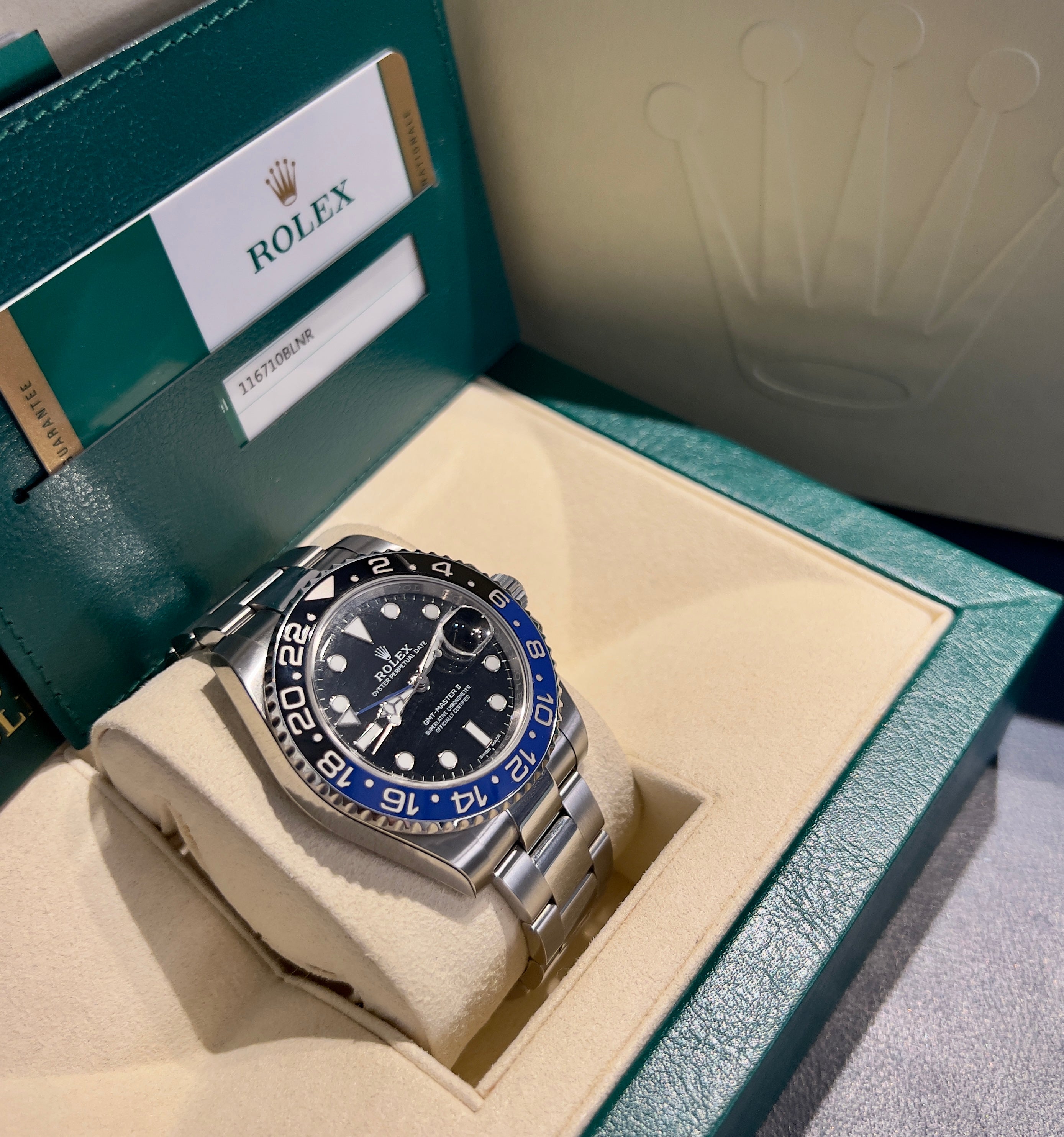 Rolex gmt shop batman