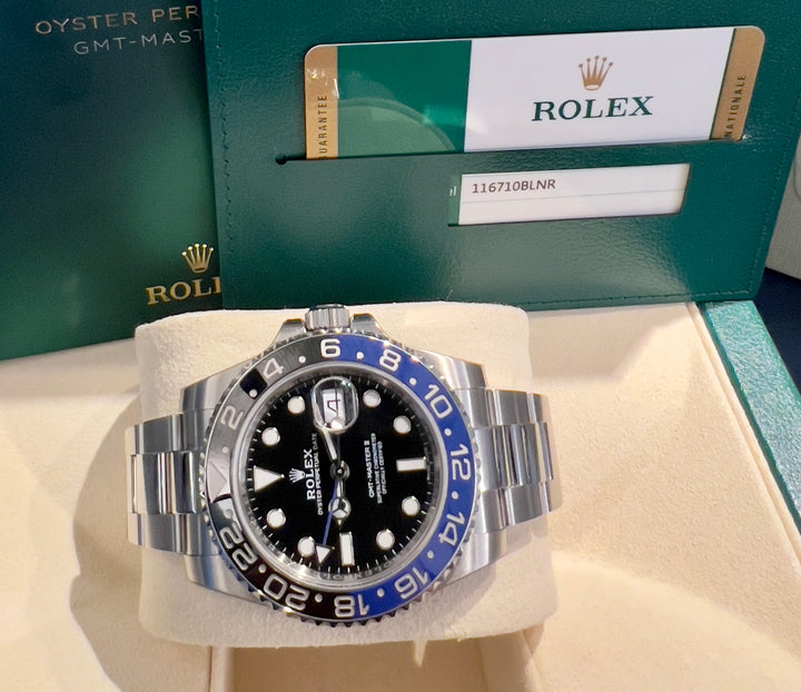 Rolex GMT-Master II "Batman" 116710BLNR | 99% NEW | PARTIAL STICKERS