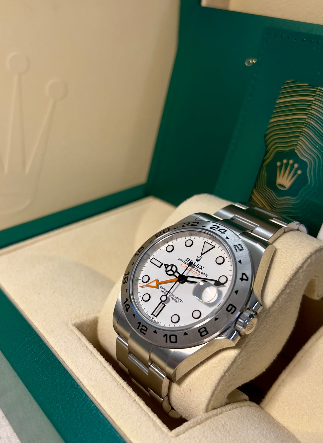 Rolex Explorer II 226570 | 2022 | NEW 99%