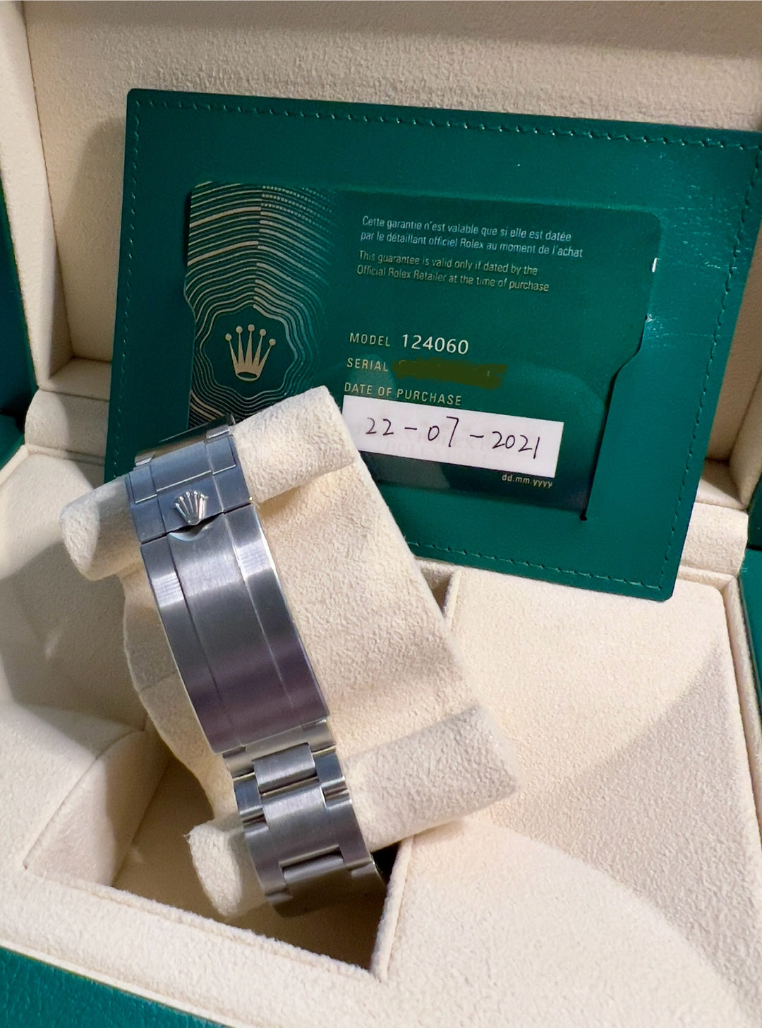 Rolex Submariner (No Date) 124060 | 2021