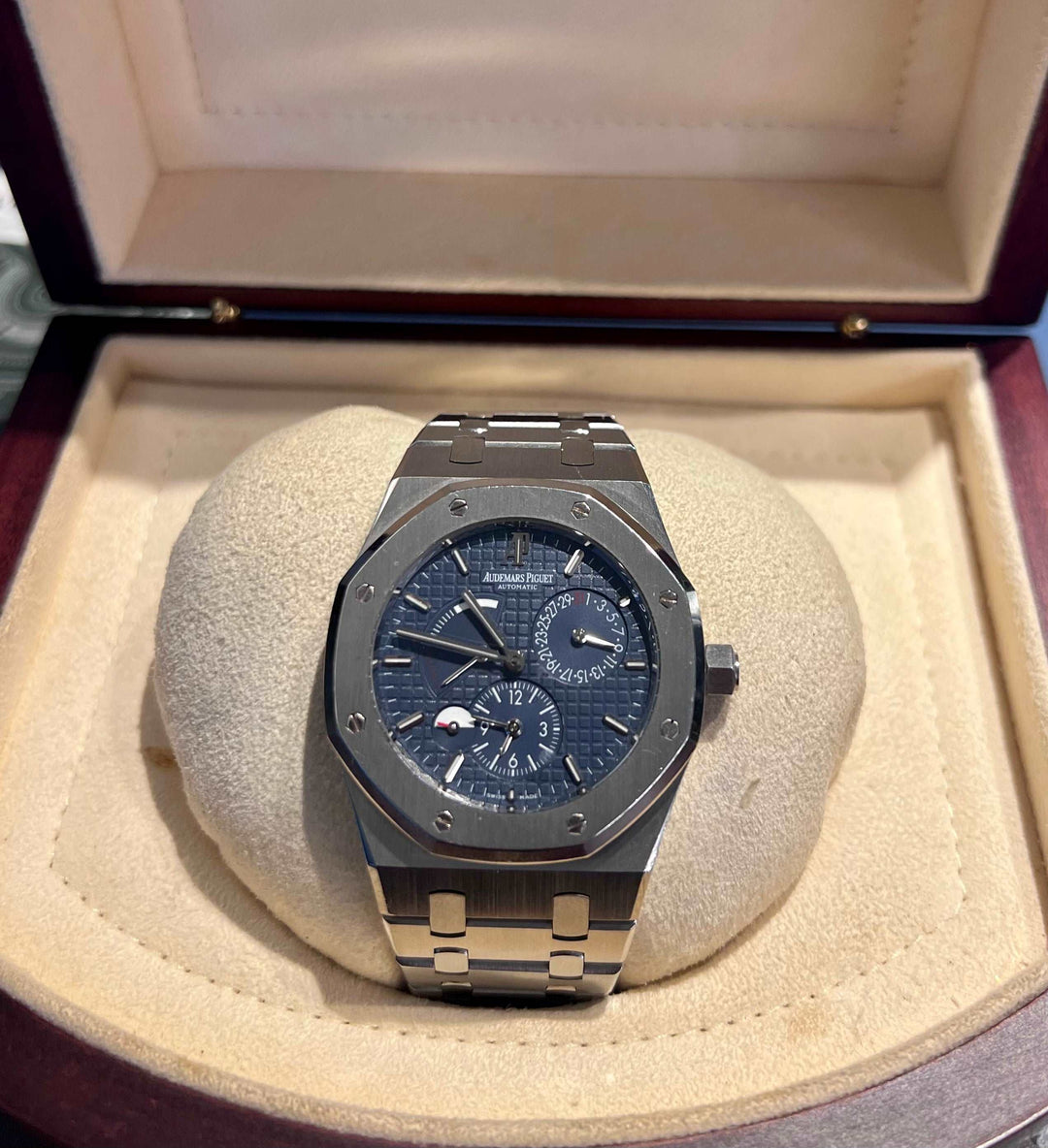 Audemars Piguet Royal Oak Dual Time 26120ST.02 BLUE DIAL