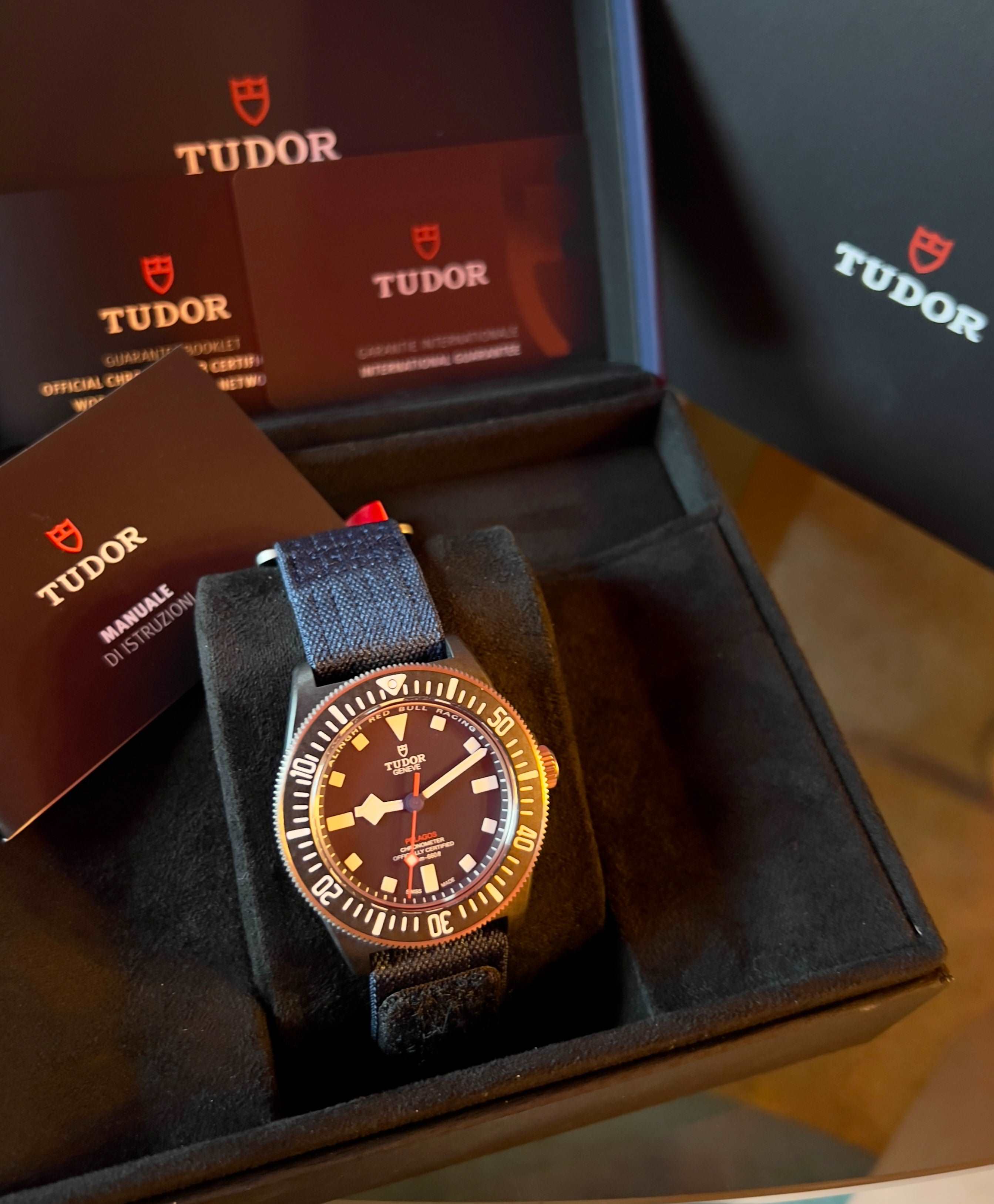 Tudor pelagos clearance red