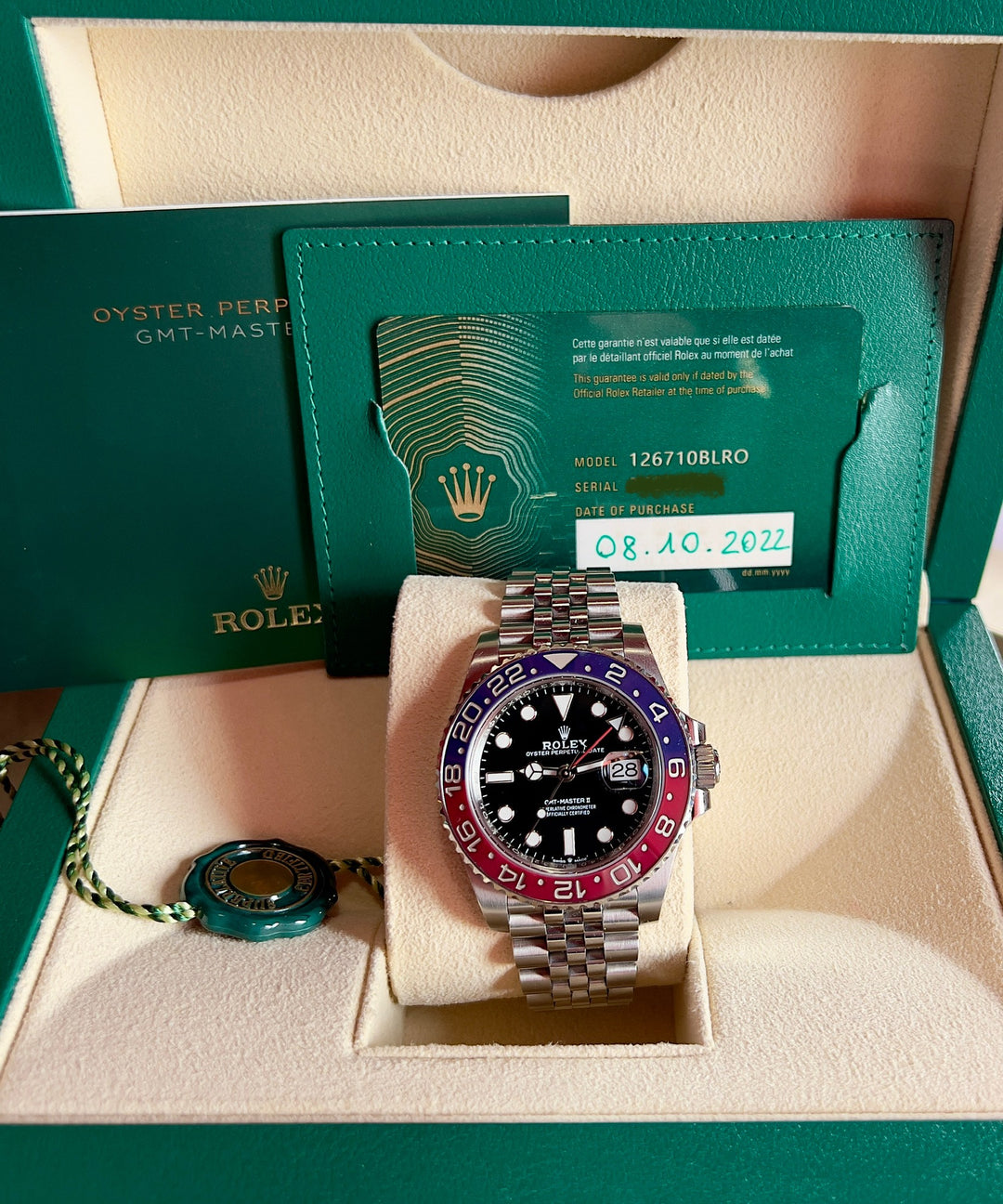 Rolex GMT-Master II 126710BLRO | 2022 | ITA | PEPSI