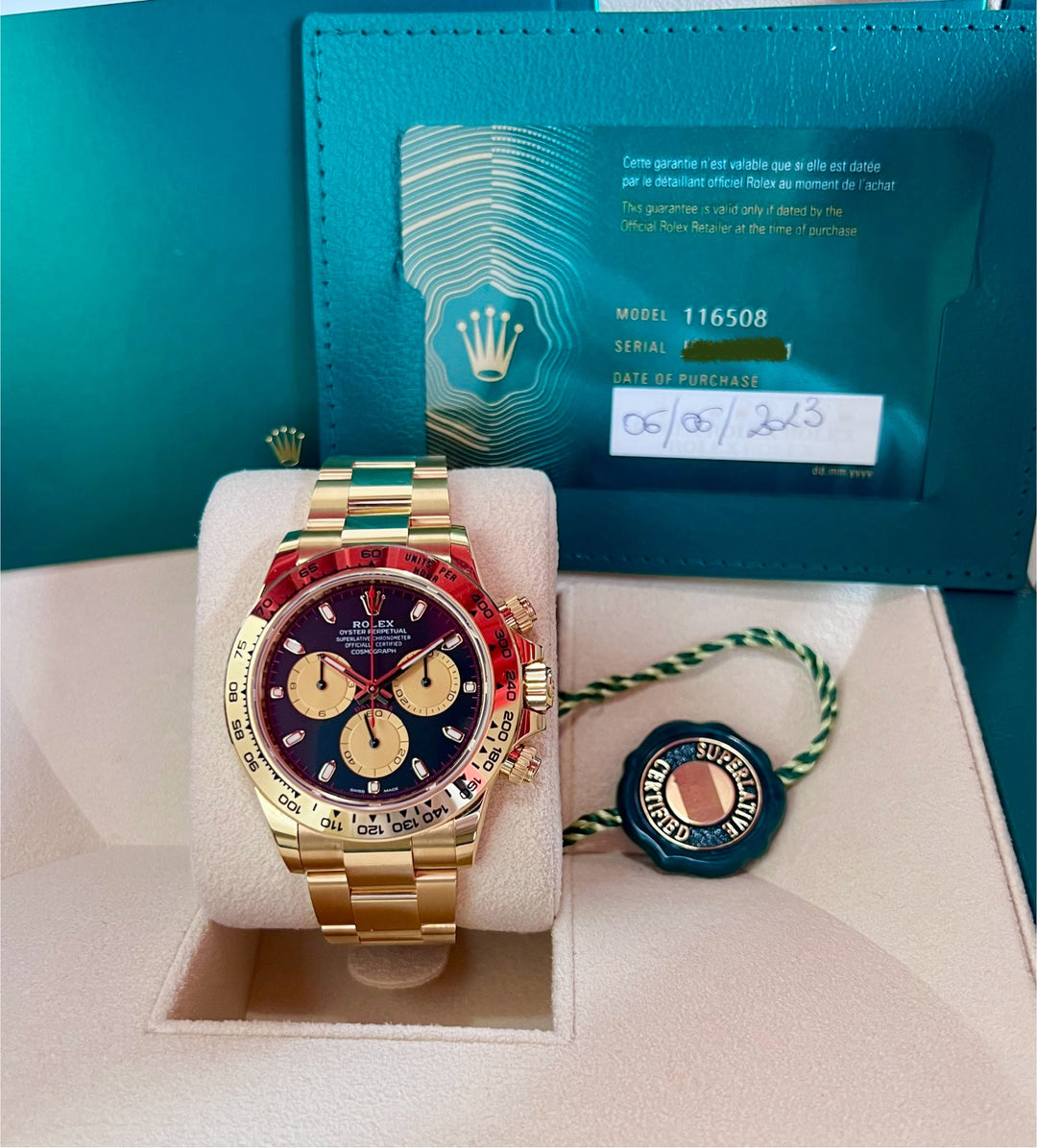 Rolex Daytona 116508 | 2023 | LIKE NEW | ENG | NEWMAN
