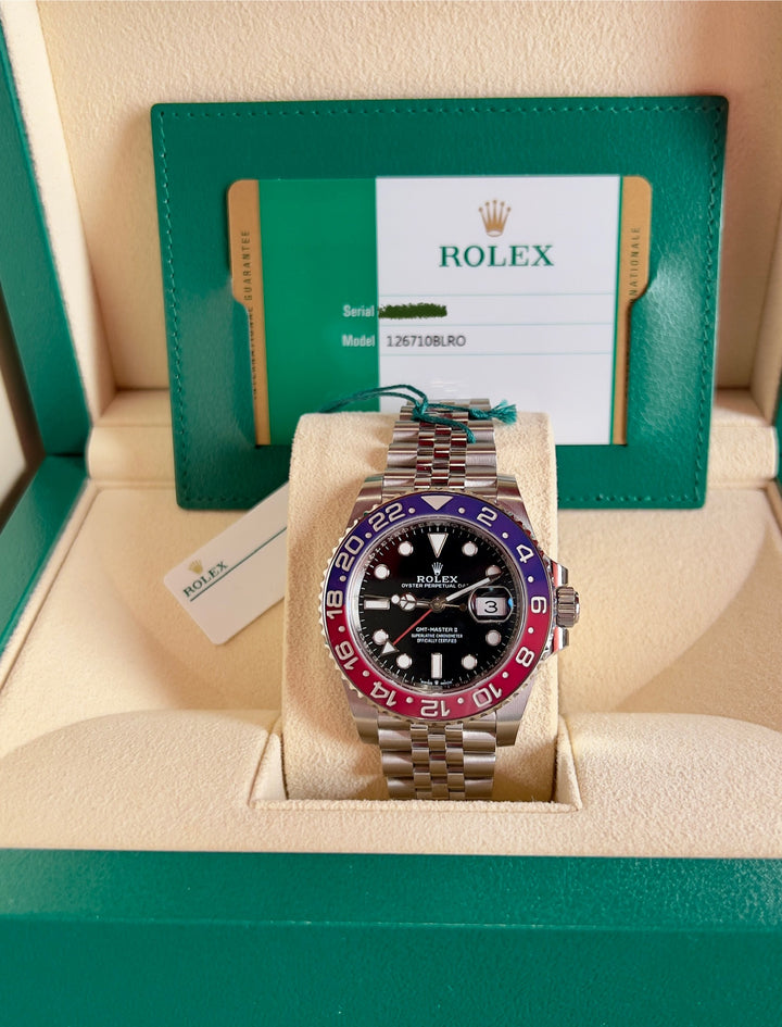 Rolex GMT-Master II 126710BLRO | PEPSI | 2019 | LIKE NEW