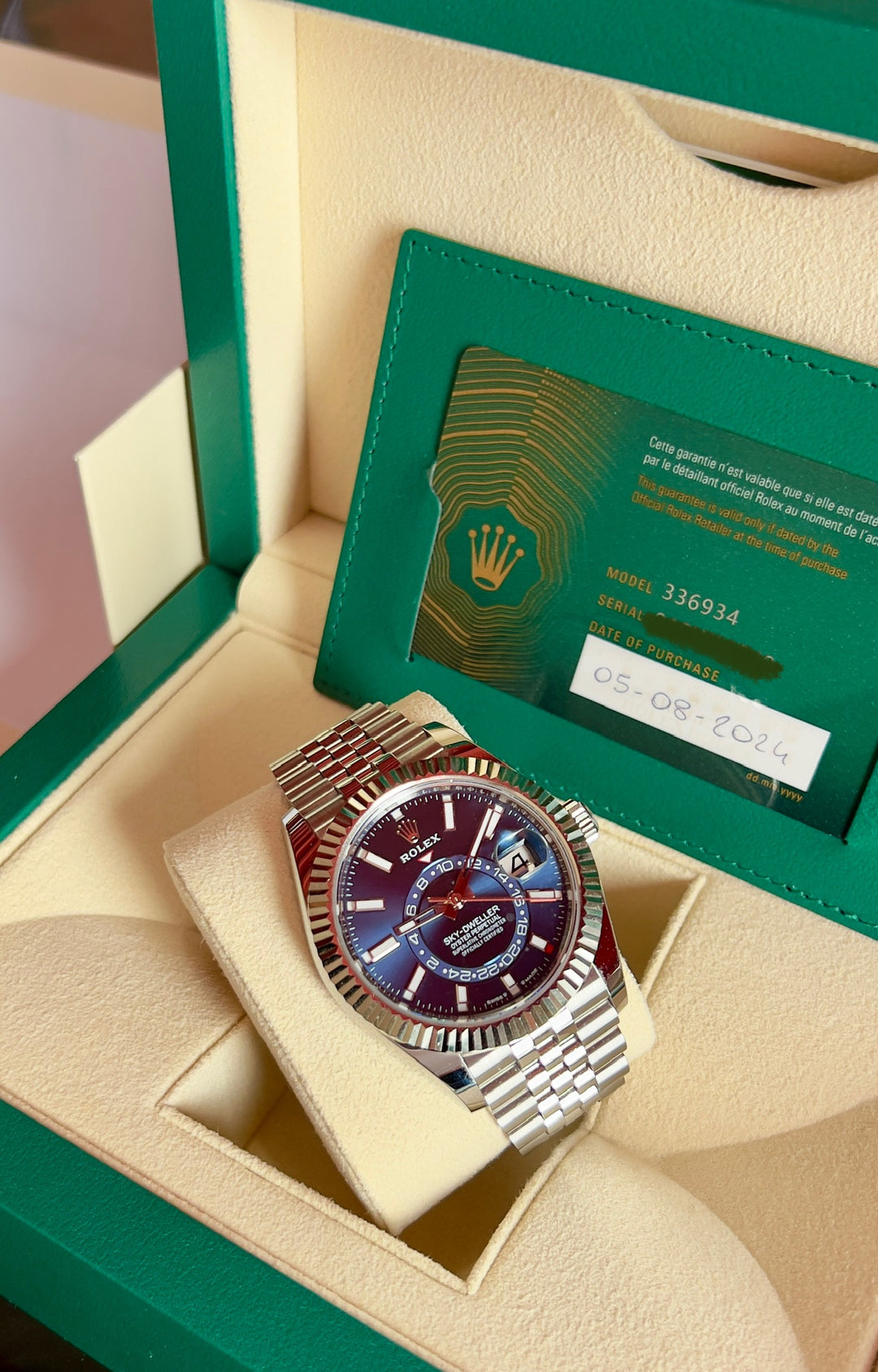 Rolex Sky-Dweller 336934 | 2024 | FULL SET | LIKE NEW