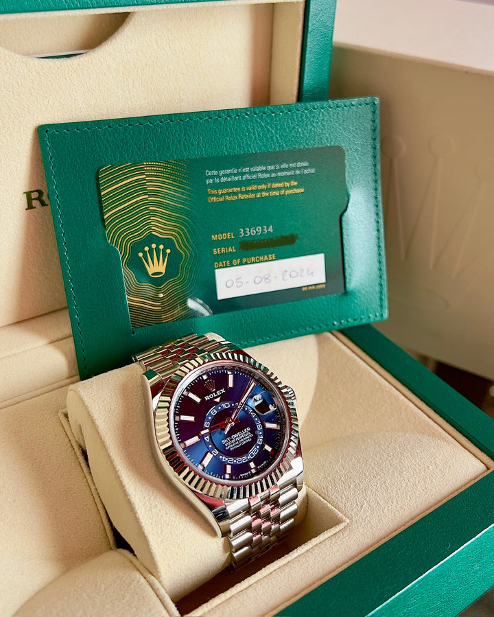 Rolex Sky-Dweller 336934 | 2024 | FULL SET | LIKE NEW