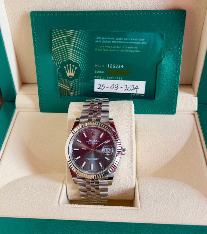 Rolex Datejust 41 126334 | RHODIUM | 2024 | LIKE NEW