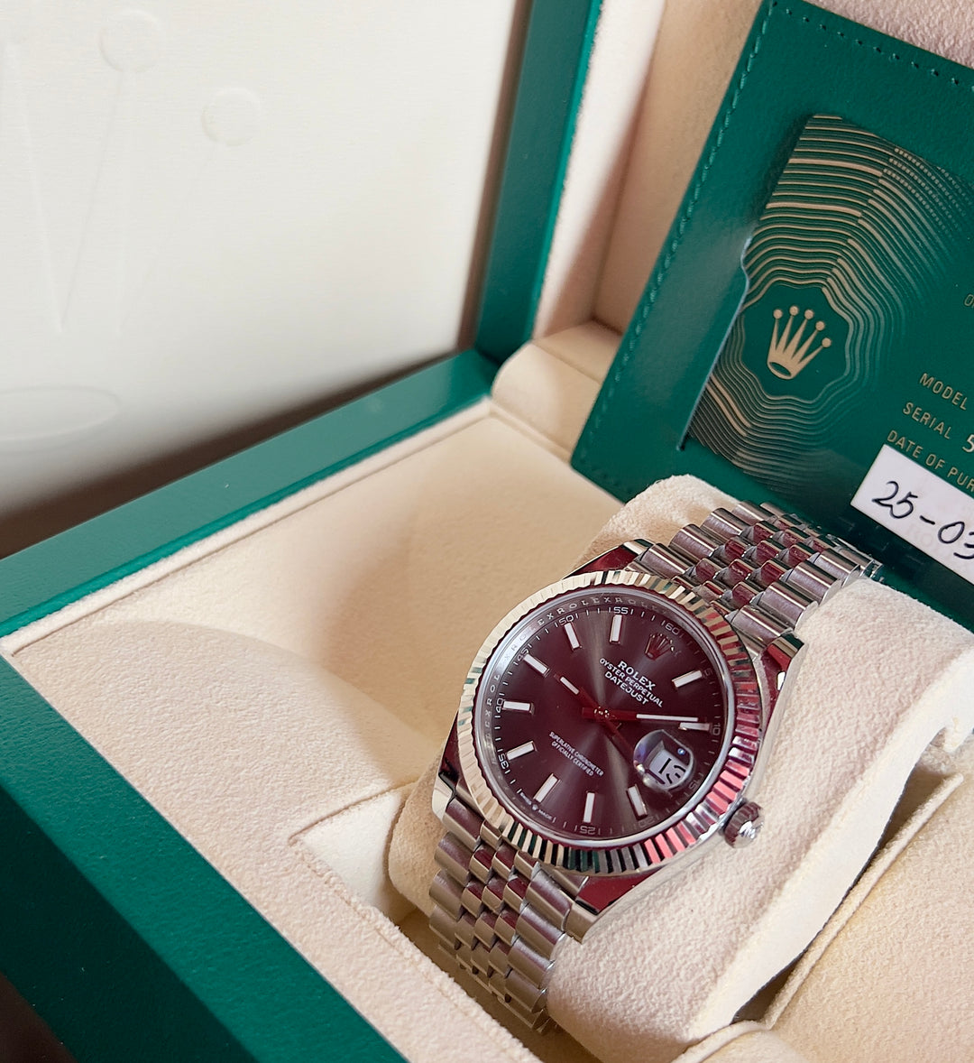 Rolex Datejust 41 126334 | RHODIUM | 2024 | LIKE NEW