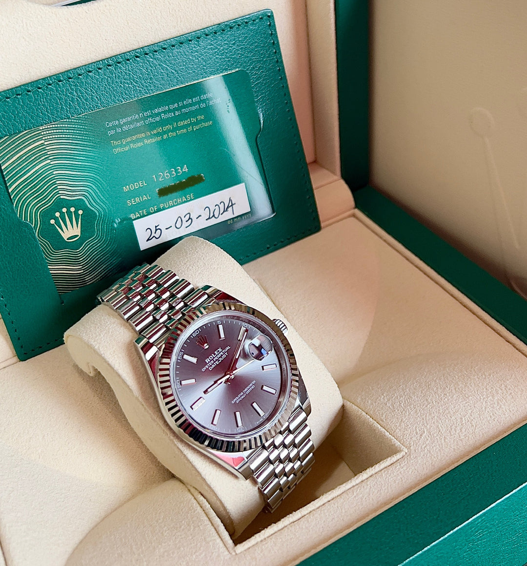 Rolex Datejust 41 126334 | RHODIUM | 2024 | LIKE NEW