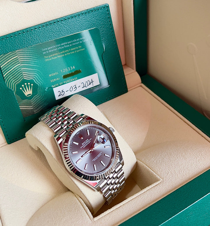 Rolex Datejust 41 126334 | RHODIUM | 2024 | LIKE NEW
