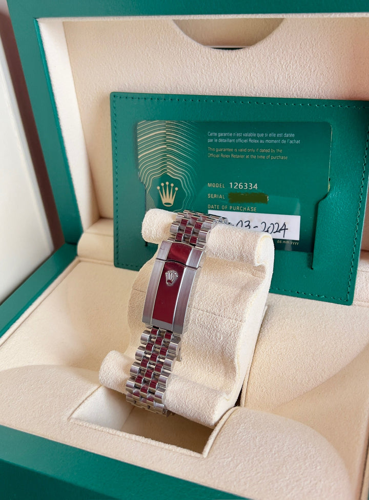 Rolex Datejust 41 126334 | RHODIUM | 2024 | LIKE NEW