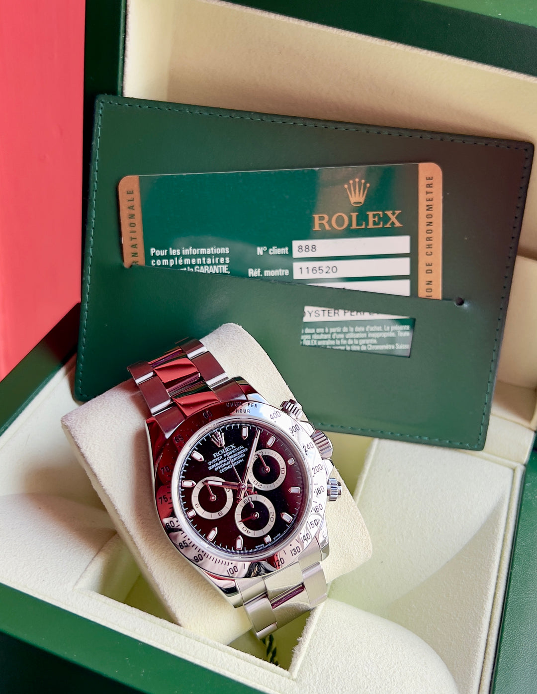 Rolex Daytona 116520 | 2008 | RRR | LIKE NEW | FULL SET