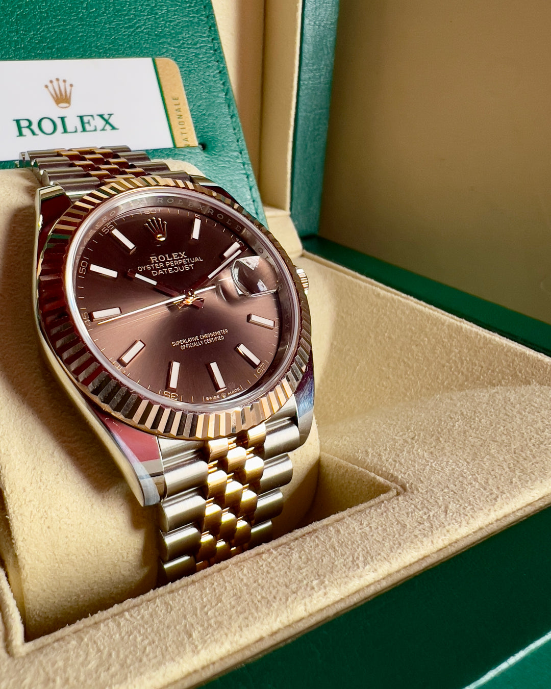 Rolex Datejust 41 126331 | 2019 | CHOCOLATE