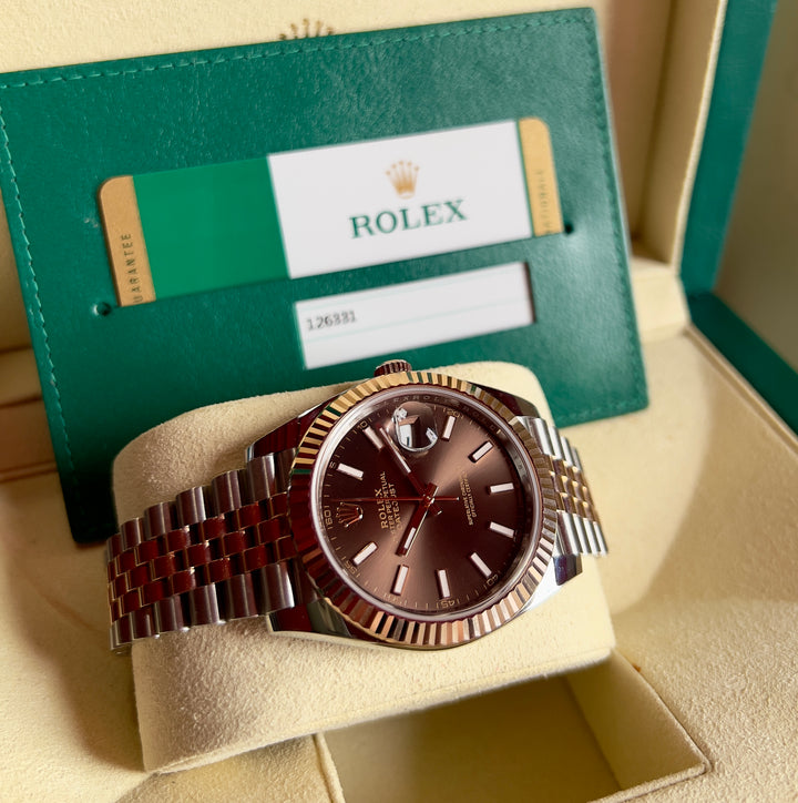 Rolex Datejust 41 126331 | 2019 | CHOCOLATE