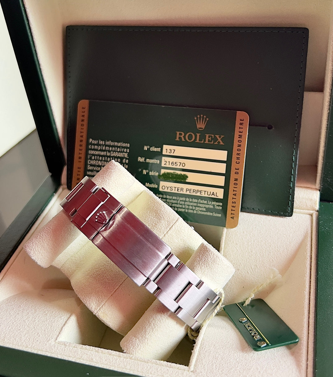 Rolex Explorer II 216570 | FULL SET | 2012 | LIKE NEW