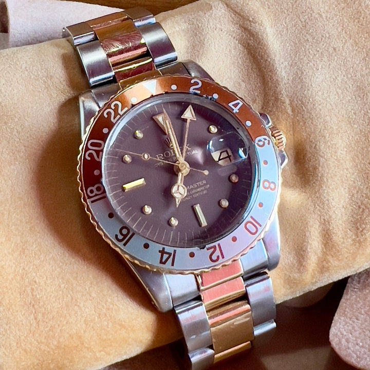 Rolex GMT-Master 1675 | 1975 | FULL SET | TIGER EYE | NIPPLE