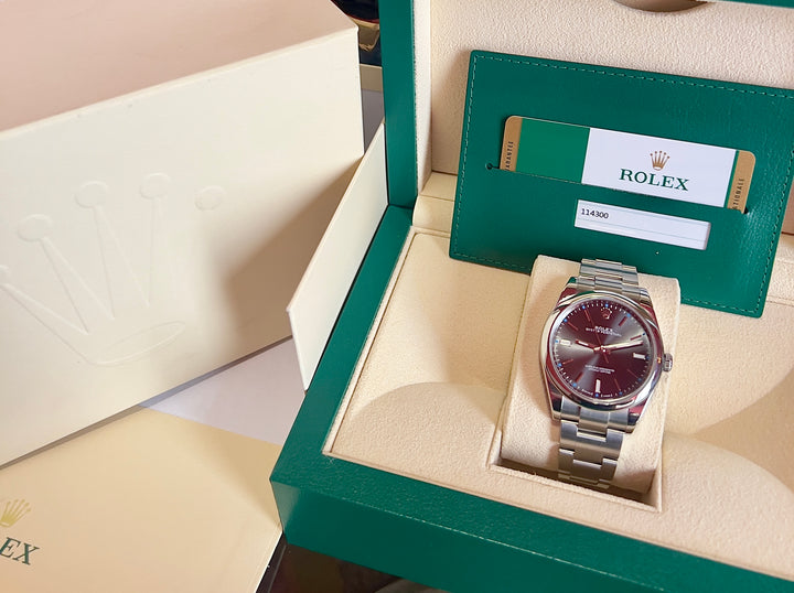 Rolex Oyster Perpetual 39 114300 | RHODIUM | 2020 | LIKE NEW