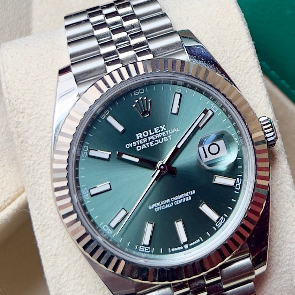 Rolex Datejust 41 126334 | MINT GREEN | 2023