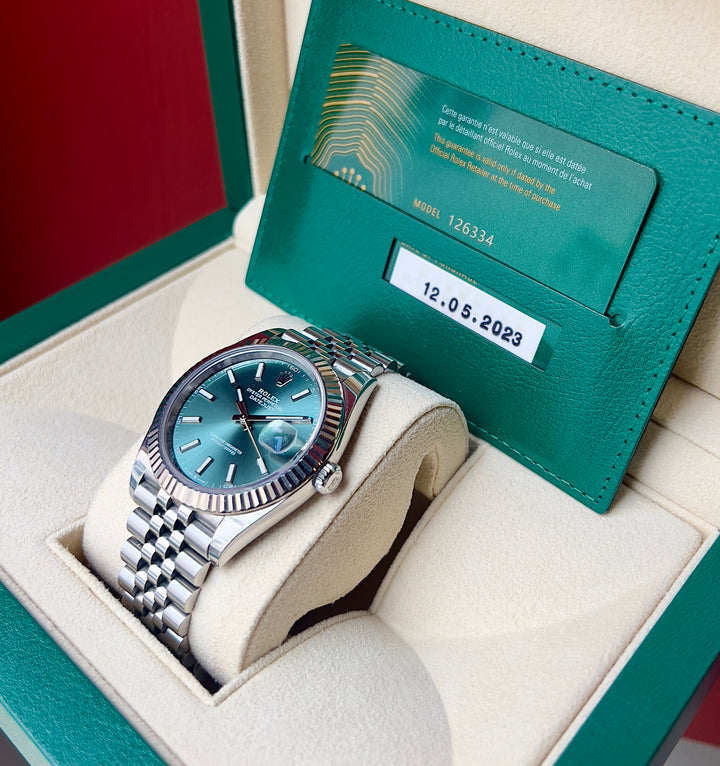 Rolex Datejust 41 126334 | MINT GREEN | 2023