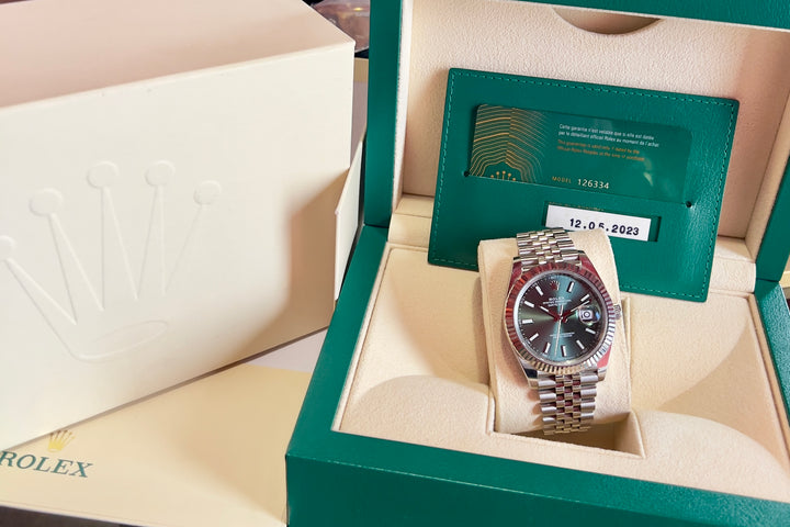 Rolex Datejust 41 126334 | MINT GREEN | 2023