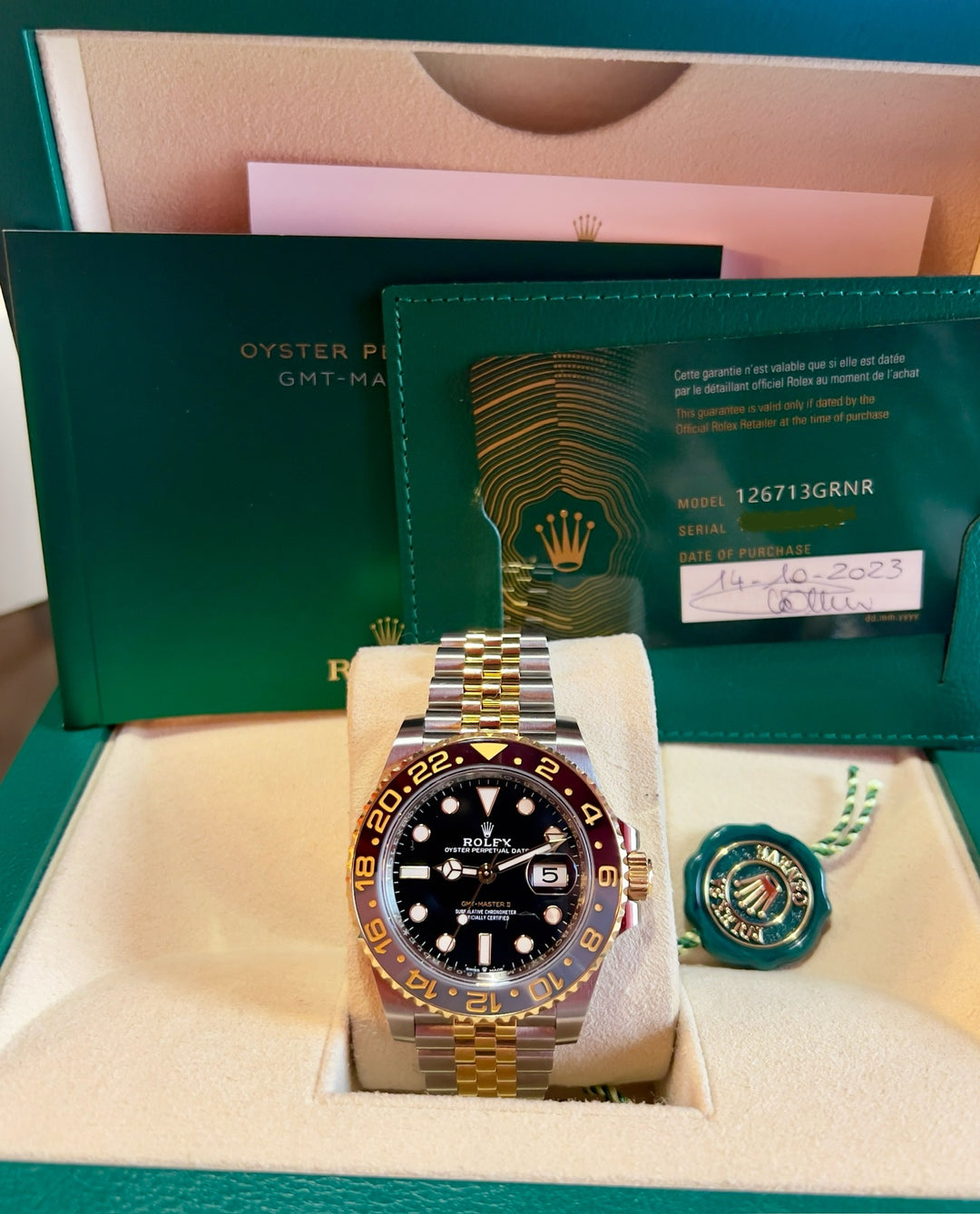 Rolex GMT-Master II 126713GRNR | 2023 | ITA