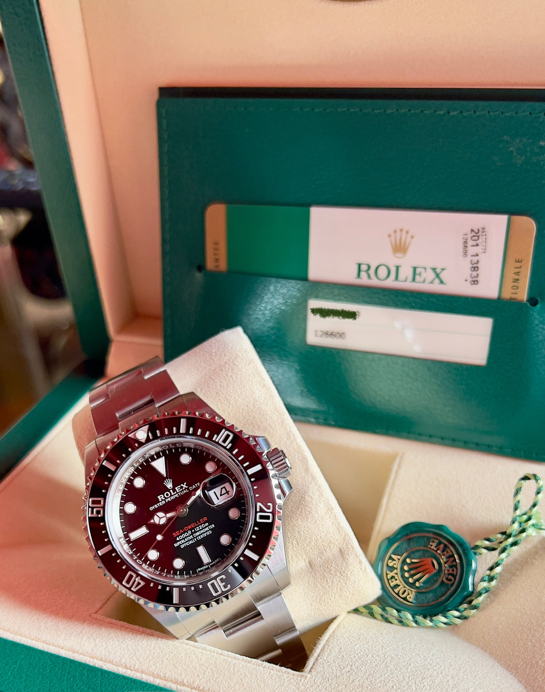 Rolex Sea-Dweller 126600 | NEW STICKERS | MARK I | 2018