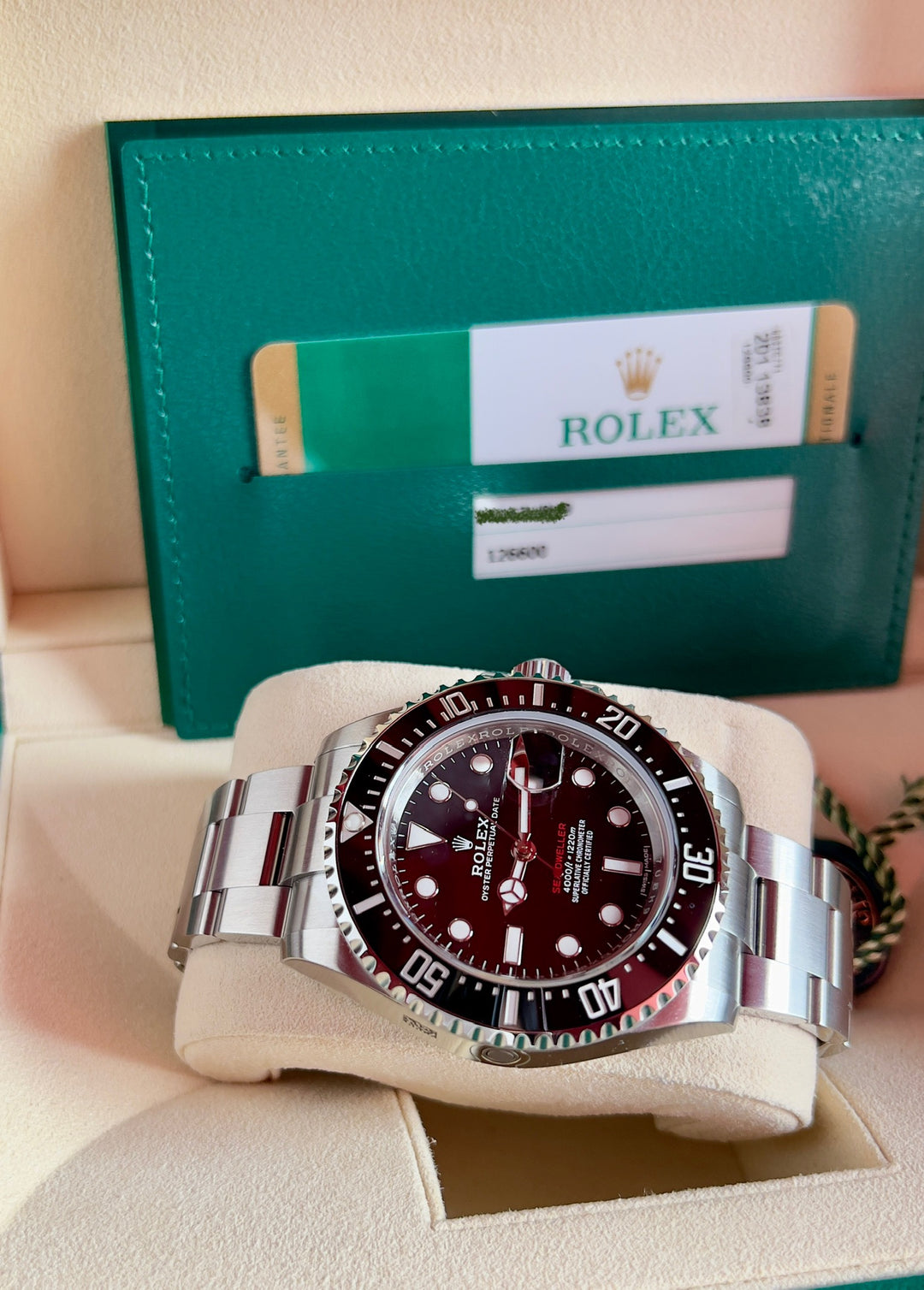 Rolex Sea-Dweller 126600 | NEW STICKERS | MARK I | 2018
